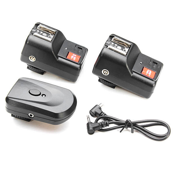 PT-4GY Wireless 4 Channel Flash Trigger With 2 Receiver For Nikon