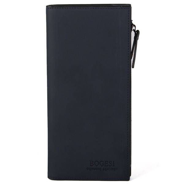 Business Men Bifold Long Clutch Wallet Purse Money Pockets Card Holder