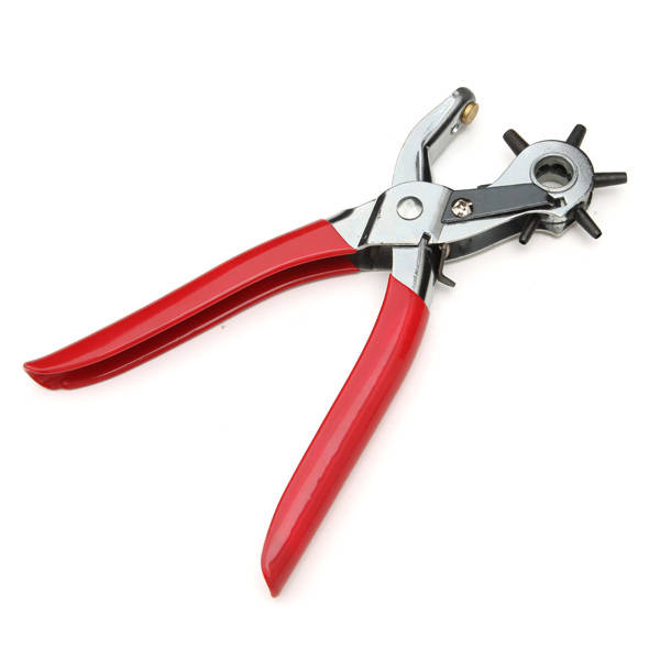 Cardboard Rubber Leather Hole Punch Hand Pliers Belt Holes Punches