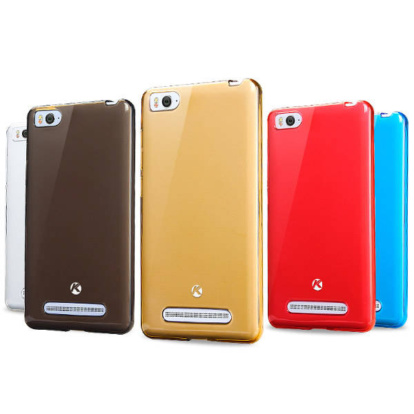 KALAIDENG Air Series TPU Case + Tempered Glass Screen Protector For Xiaomi Mi 4i