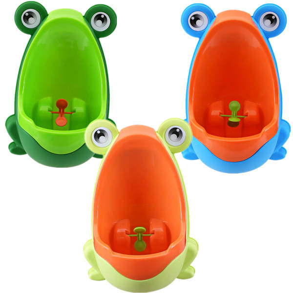 Lovely Frog Children Potty Toilet Training Kids Urinal for Boys Pee Trainer Bat