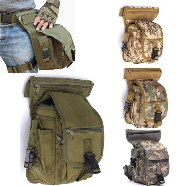 Fishing Bag Waist Bag Fishing Tackle Bag Tactical Military Tactical Belt Pouch Bag