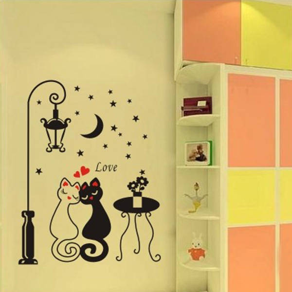 PVC House Home Decorative Sticker