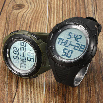 SKMEI DG1122S Digital Rubber Band Live Waterproof Men Wrist Sport Watch