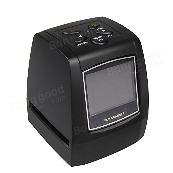 1800Dpi 5MP Digital 35mm Film Negative Scanner/Converter 2.36 inch LCD