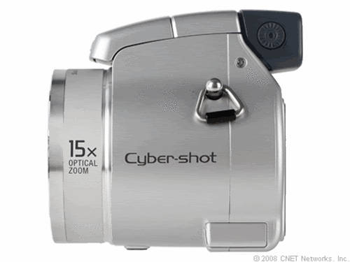 Cybershot DSC-H7 side view