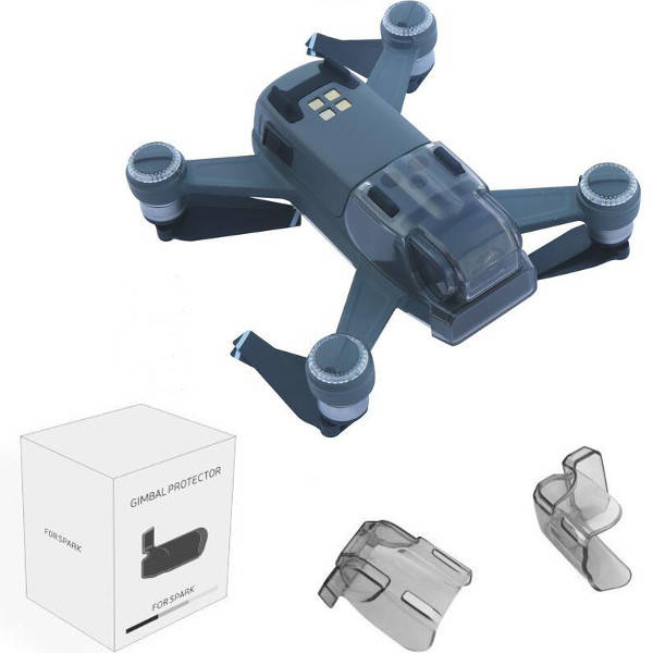 5-in-1 Gimbal Camera Lens Sensor Screen Cover Case Cap Protector Guard For DJI SPARK Drone - 0.02kg
