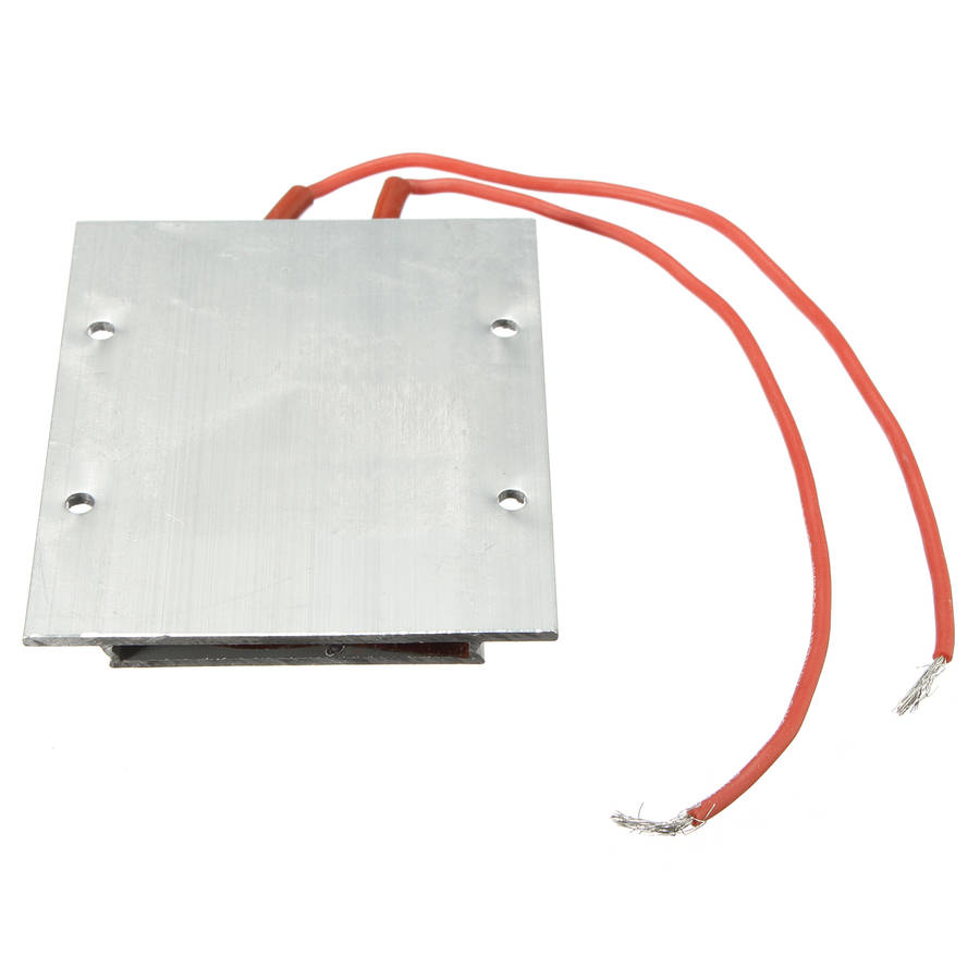 200W AC / DC 220V 77 x 62 x 6mm PTC Thermostat Aluminum Heating Ceramic Heater - 0.06kg