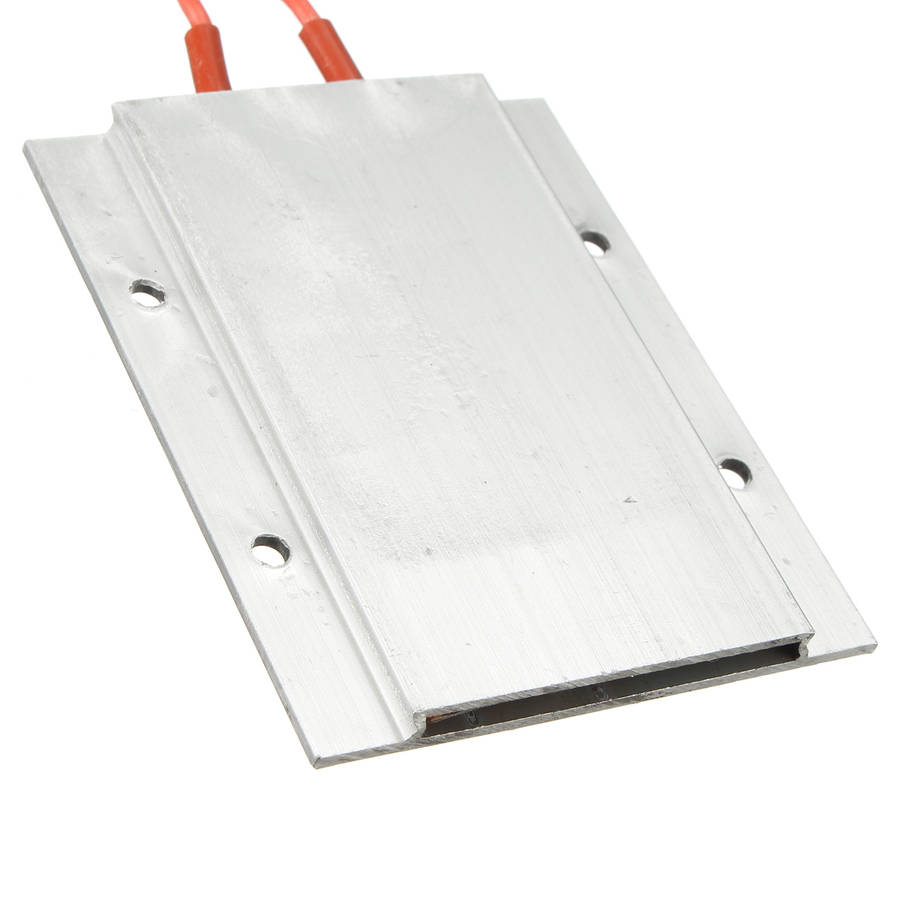 200W AC / DC 220V 77 x 62 x 6mm PTC Thermostat Aluminum Heating Ceramic Heater - 0.06kg