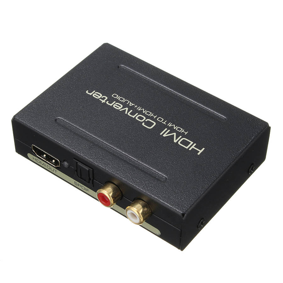 HD to HD and Optical SPDIF RCA L/R 1080P 5.1CH Audio Extractor Converter - 0.18kg