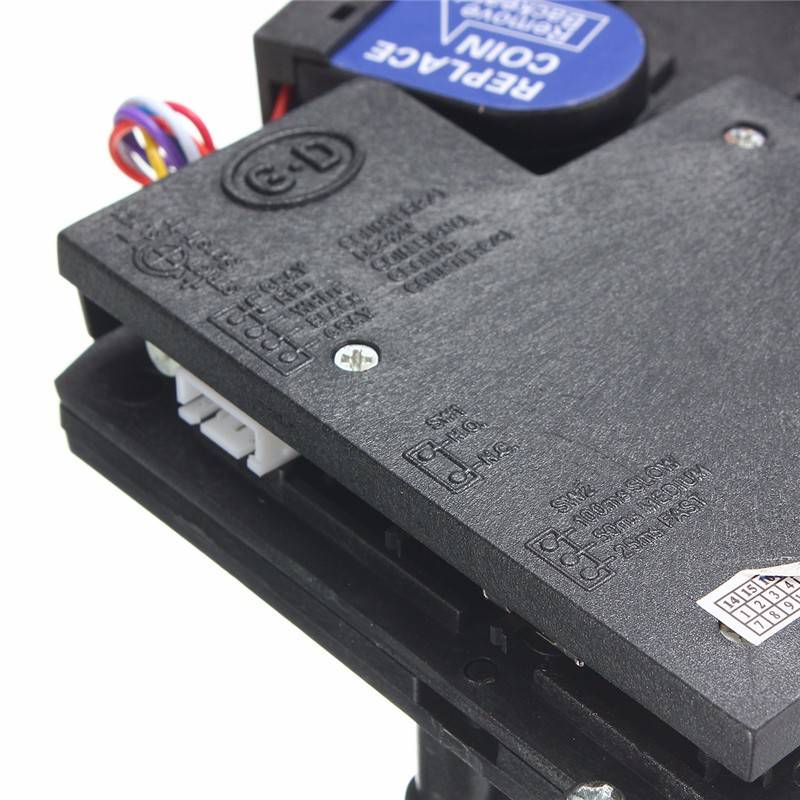 Plastic Electronic Advanced Front Entry CPU Multi Coin Acceptors Comparison Coin Selector - 0.30kg