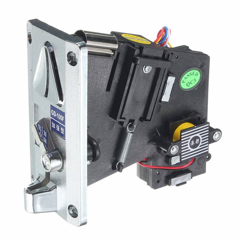 Plastic Electronic Advanced Front Entry CPU Multi Coin Acceptors Comparison Coin Selector - 0.30kg
