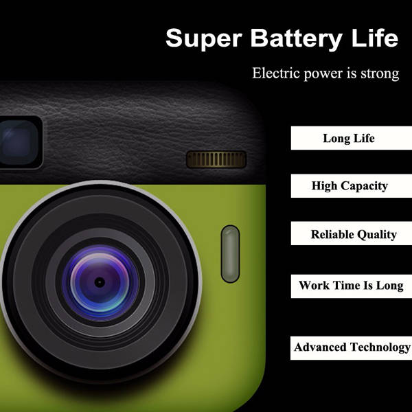 LP-E8 7.4V 1500mAh Rechargeable Camera Battery Pack for Canon 550D 600D 650D 700D - 0.05kg