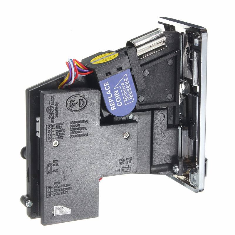 Plastic Electronic Advanced Front Entry CPU Multi Coin Acceptors Comparison Coin Selector - 0.30kg