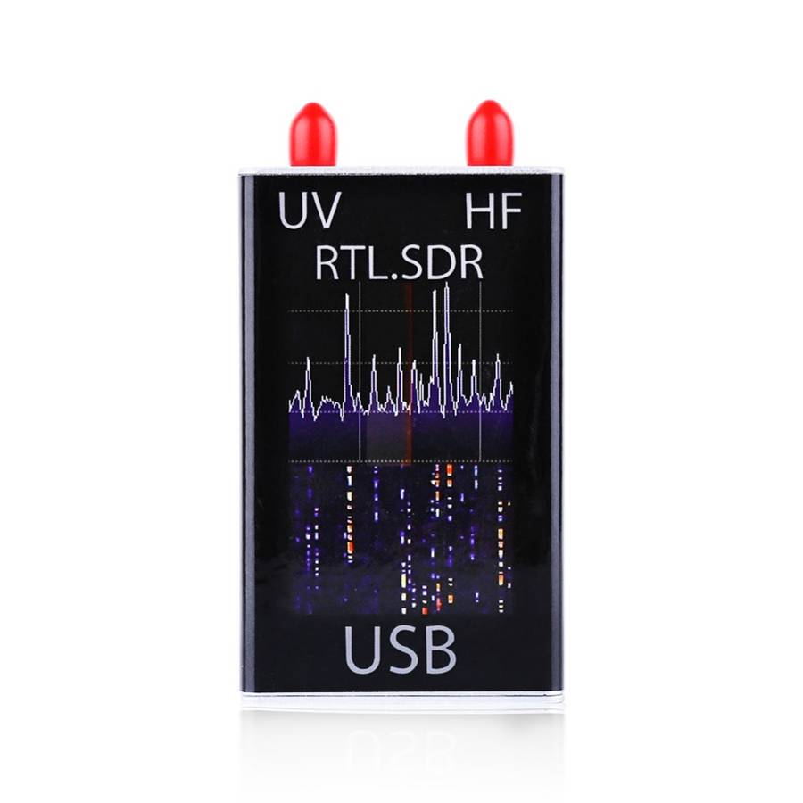 Ham 100KHz-1.7GHz full Band UV HF RTL-SDR USB Tuner Software Defined Radio Receiver R820T 8232 -
