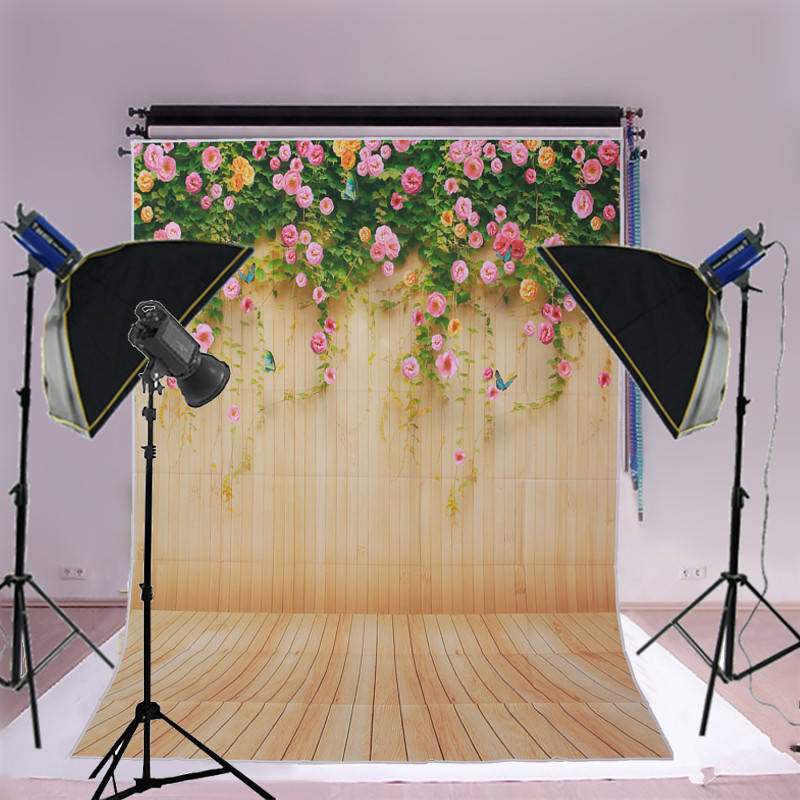 1.5x2.1m 5x7ft Grass Flower Colorful Nature Vinyl Studio Photo Photography Background Backdrop -