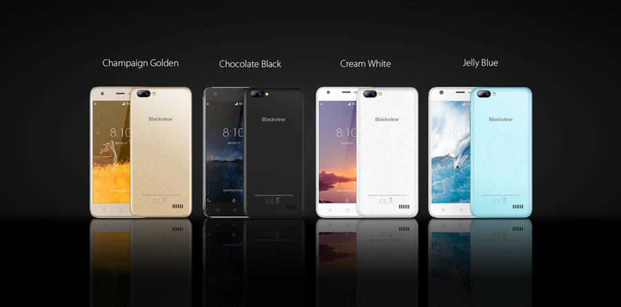 Blackview A7 5.0-Inch Android 7.0 1GB RAM 8GB ROM MT6580A Quad-Core 1.3GHz 3G Smartphone