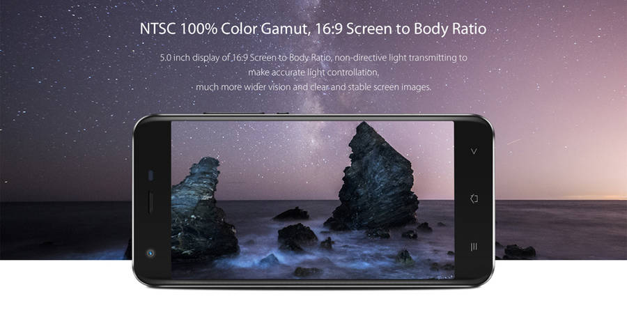 Blackview A7 5.0-Inch Android 7.0 1GB RAM 8GB ROM MT6580A Quad-Core 1.3GHz 3G Smartphone