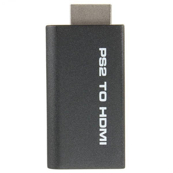 PS2 to HDMI Video Converter Adapter with 3.5mm Audio Output for HDTV HDMI 1080P Support 480i 576i 48