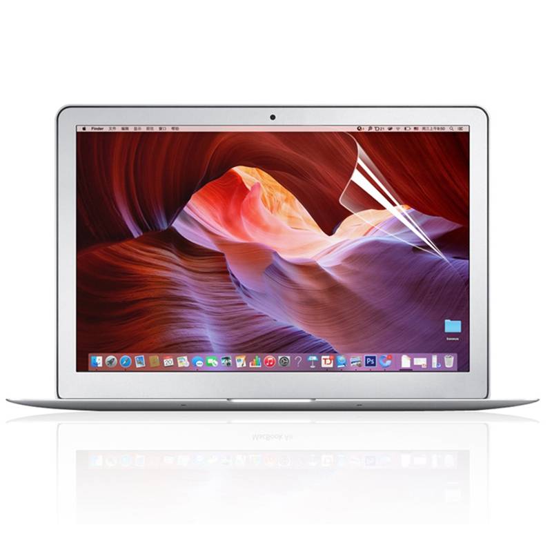 PET Clear Transparent Anti Glare Screen Protector For Macbook Air 11.6"/13.3" Pro 13.3" Retina 13.3"