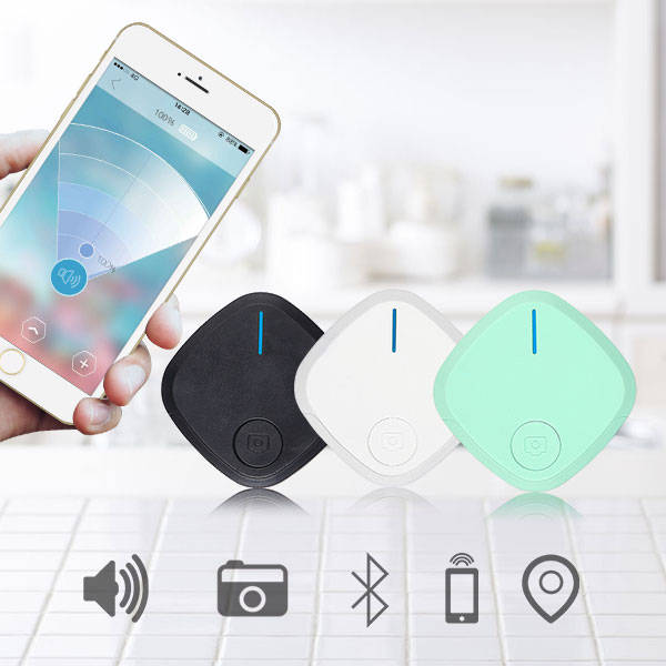 Loskii NB-S2 Mini Bluetooth 4.0 Key Finder Smart Alarm Anti Lost Tracker Selfie Controller