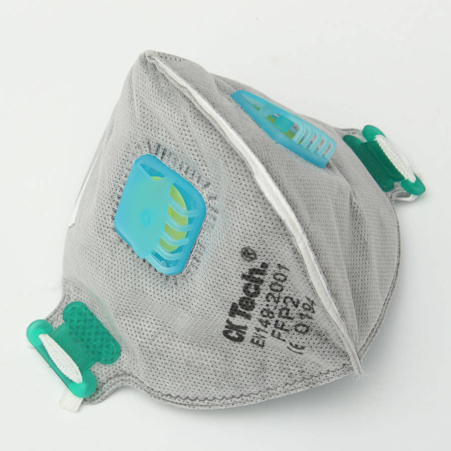 Industrial Dust Mask Respirator Gas Mask Double Valve N95 Activated Carbon Anti-haze Mask