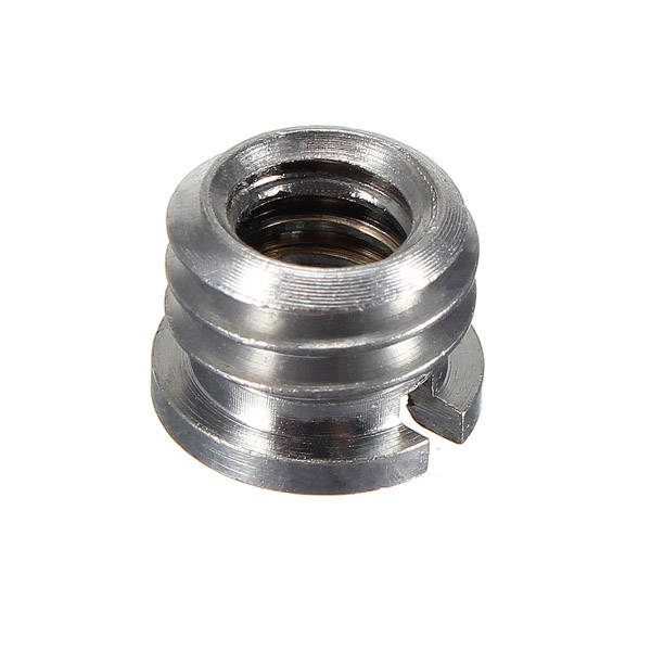 Metal 1/4 Inch Female to 3/8 Inch Male Converter Screw Adapter