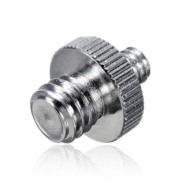1/4" To 3/8" Male Threaded Screw Adapter For Camera Tripod Monopod