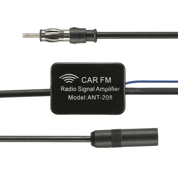 Car Radio AM  FM Signal Reception Amplifier Antenna Booster Cable 48-860MHz