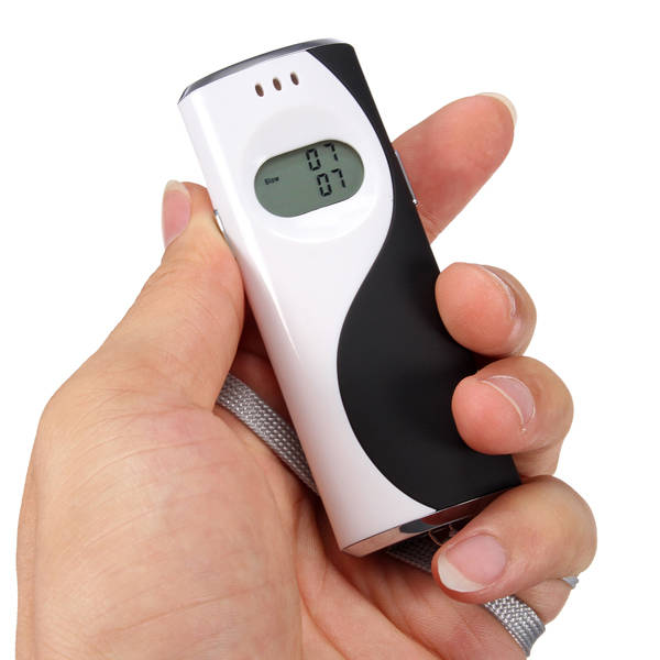 TX901A Breath Alcohol Tester Digital LCD Display Breathalyzer Analyzer Detector with Torch