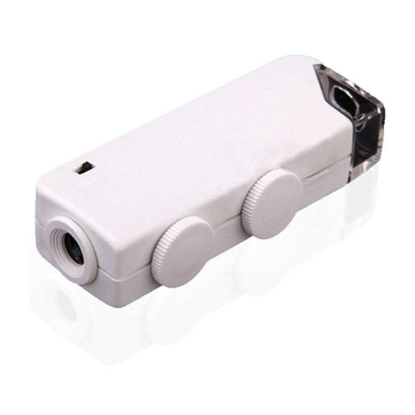 Handheld 160X-200X Zoom Lens LED Lighted Pocket Microscope Loupe