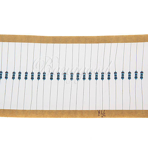 50 Value Carbon Film Resistors Assortment Kit 2500 pcs