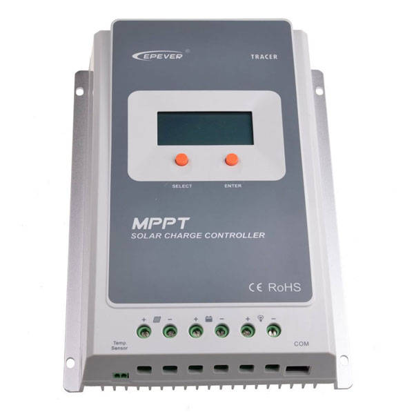Epever Tracer LCD Diaplay 10A/20A/30A/40A 12V/24V Auto MPPT Solar Charge Controller Connect Solar Pa