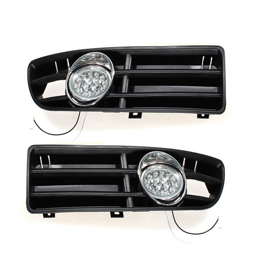 6000K LED Fog Light Front Lower Grill for 1999-2004 VW Golf MK4 GTI