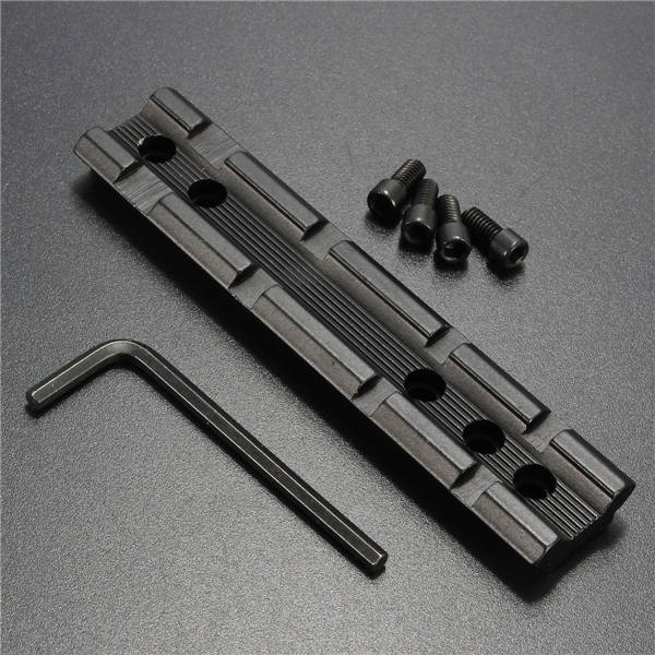 Tactical Dovetail Weaver Picatinny Rail Adapter 11mm to 20mm Scope Extend Mount