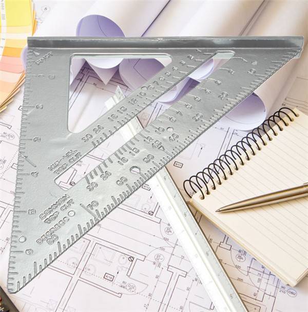 Aluminum Alloy Speed Square Combination Triangle Metric Ruler Carpenter's Protractor Miter Framing