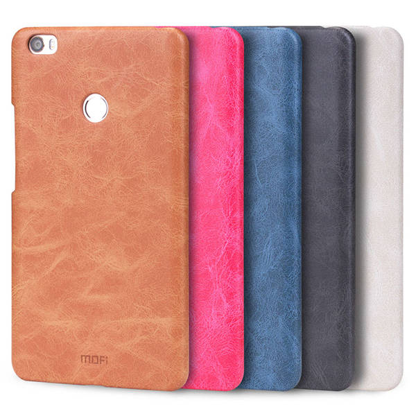 MOFI PU Leather Hard Back Protective Cover Case For Xiaomi Mi Max