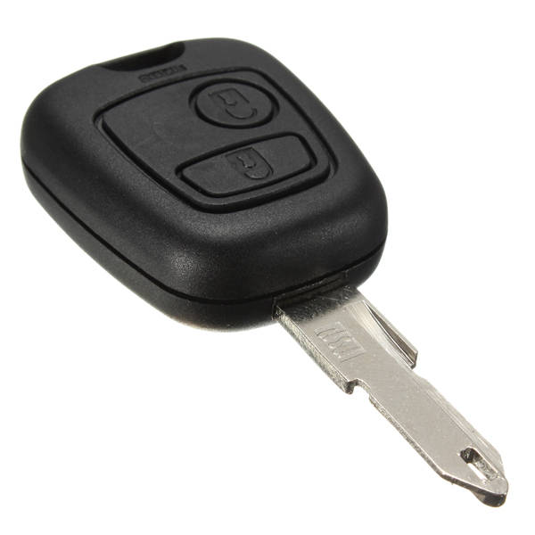 2 Button Remote Key Case Shell Switch Repair Kit For Peugeot 307