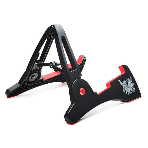 AROMA AGS-03 Folding Guitar Stand Guitar Frame Plastic Rack for Guitar