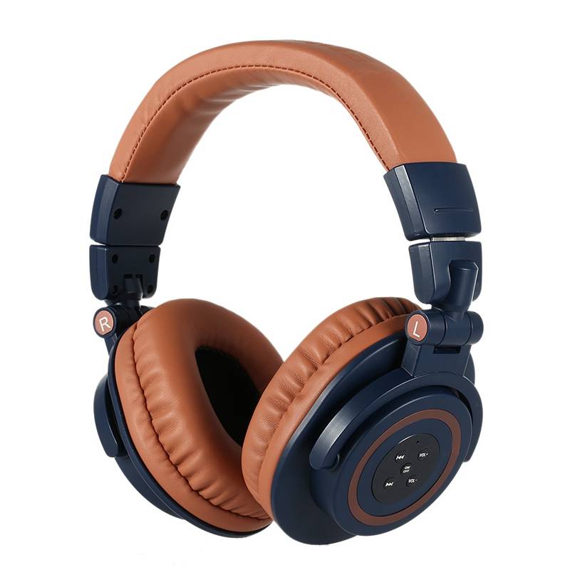 Cool Nice V8-3 Over-ear Foldable Noise Cancelling Heavy Bass Microphone Bluetooth Headphone