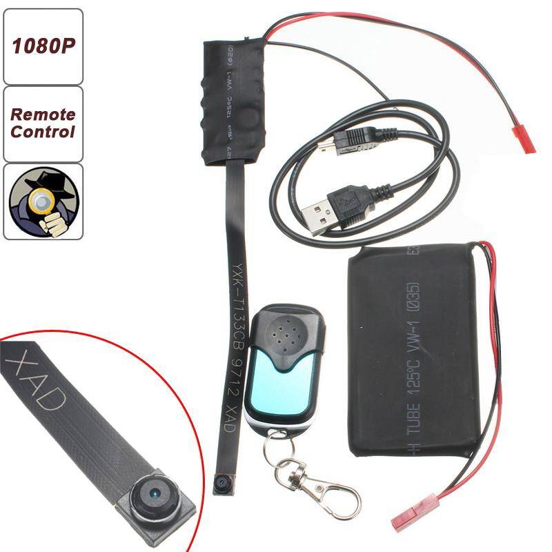 HD 1080P DIY Module Camera Video MINI DV DVR Motion Hidden Camera with Remote Control