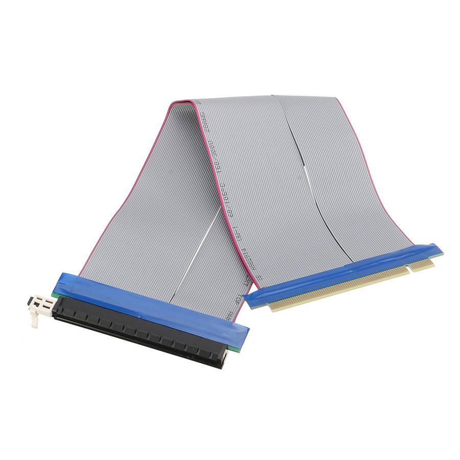 30cm Express PCI-E Flexible Cable Connection Adapter 16x To 16x Extender Cable