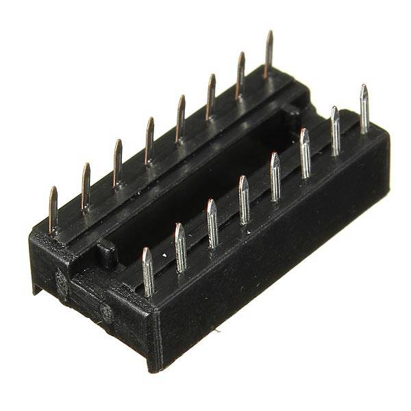20Pcs 2.54mm 16 Pins IC DIP Integrated Circuit Sockets Adaptor