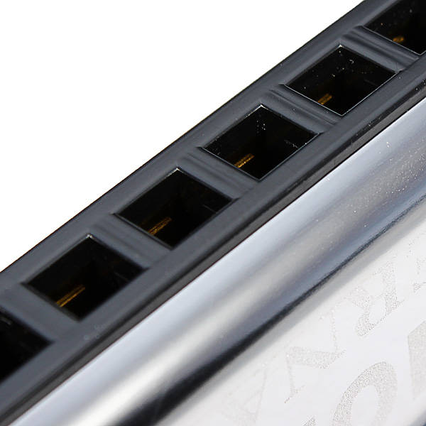Silver Star HOHNER 10 Holes Blues Harmonica Key Of C