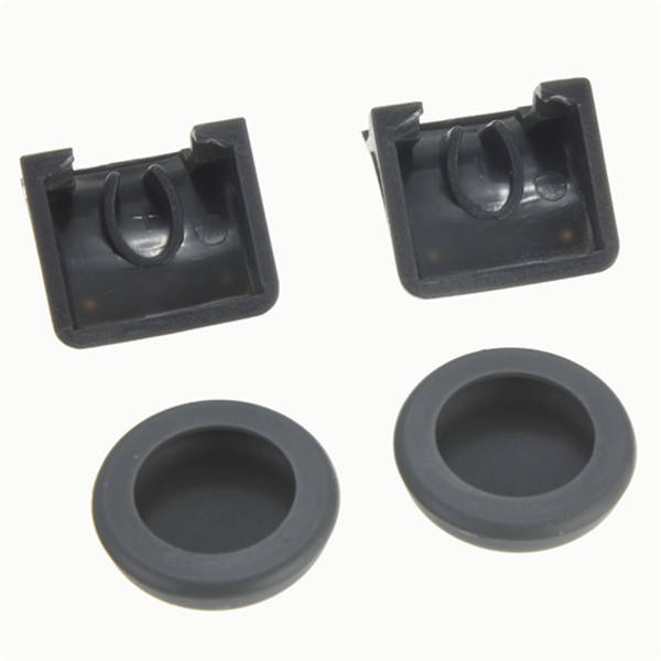 Dual Triggers + Silicone Thumb Grip Cap Cover 4in1 Set For PS3 Controller