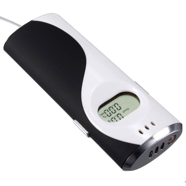 TX901A Breath Alcohol Tester Digital LCD Display Breathalyzer Analyzer Detector with Torch