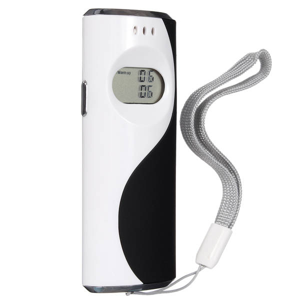 TX901A Breath Alcohol Tester Digital LCD Display Breathalyzer Analyzer Detector with Torch