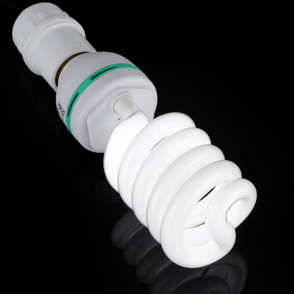 45W 5500K Studio Lighting Daylight Photo Video Bulb Lamp 220V E27