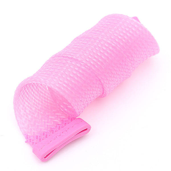 36Pcs 25cm Magic Hair Styling Spiral Curlers Rollers With 2 Hooks