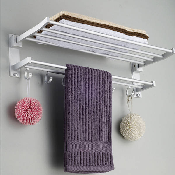 wall mount towel rack